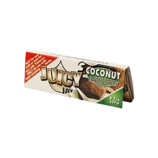 50581211 JUICY JAY S  COCONUT FLAVORED ROLLING PAPERS 1