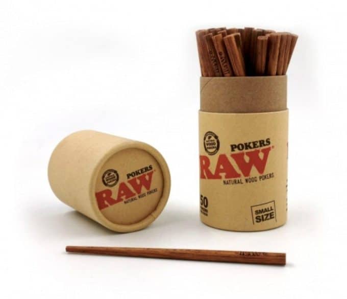 RAW WOOD POKERS SMALL 1
