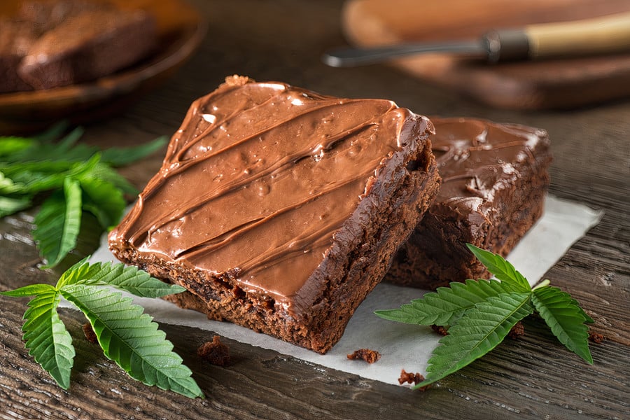 Cannabis Food Safety Brownie