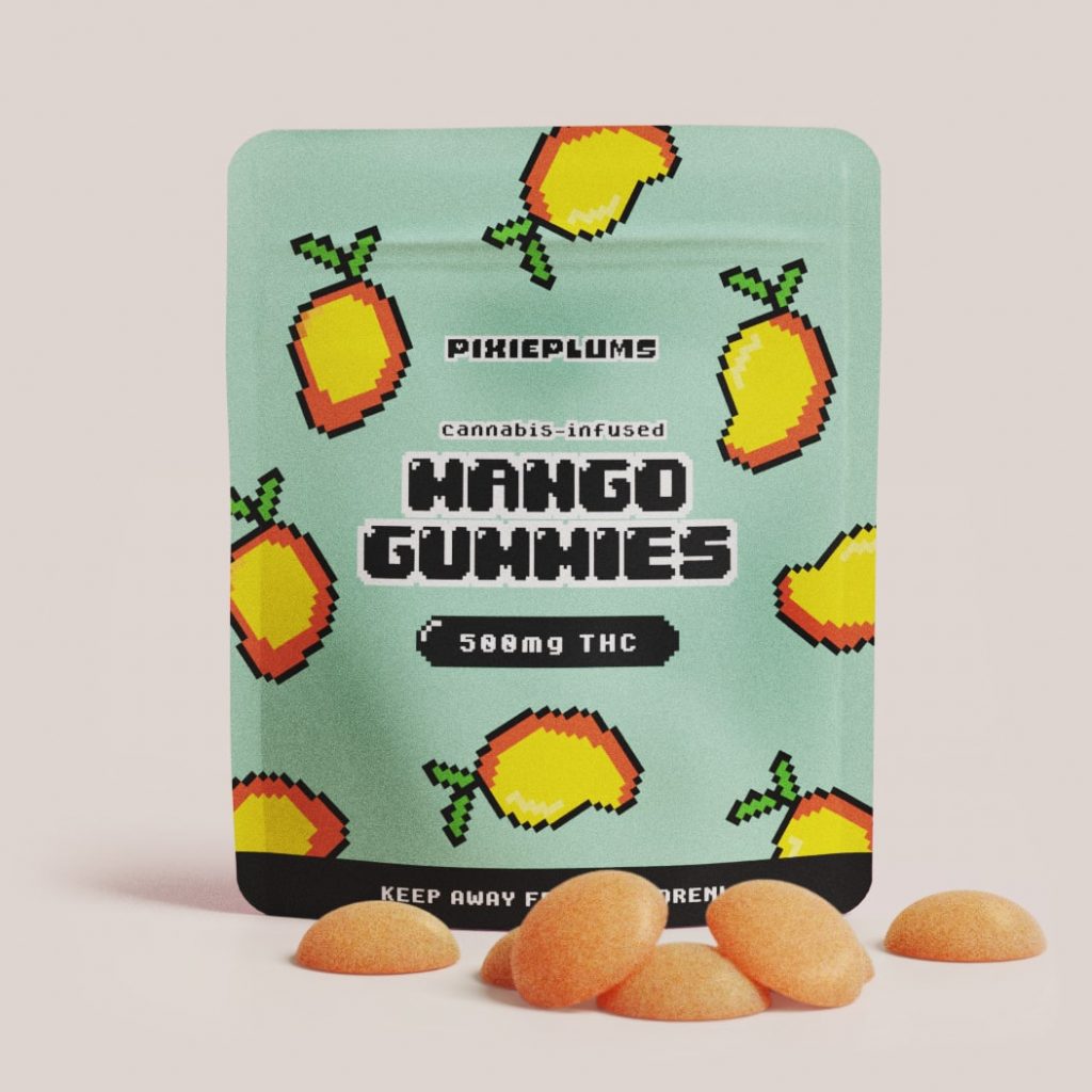 Mango THC Gummies Buy Pixieplums Mango Edibles at KingCrop!